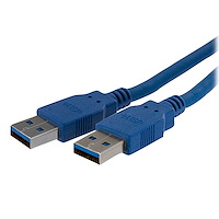 6 ft SuperSpeed USB 3.0 Cable A to A - M/M