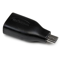 Adaptador Micro USB Macho a USB A Hembra OTG para Tablets Teléfonos Celulares - Negro
