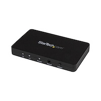 2-Port HDMI Automatic Video Switch w/ Aluminum Housing and MHL Support - 4K 30Hz