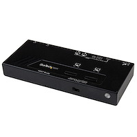 2X2 HDMI Matrix Switch w/ Automatic and Priority Switching – 1080p