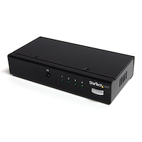 4 Port DisplayPort Video Switch with Audio & IR Remote Control