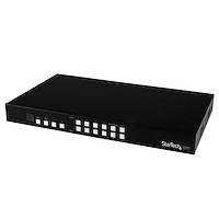 4x4 HDMI matrix switch met Picture-and-Picture Multiviewer of videowand