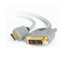 Premium 3.3 ft (1m) HDMI to DVI-D Cable - M/M