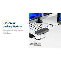 HDMIによる2画面映像出力と、USB-A／USB-Cポートを備えたUSB-CノートPC