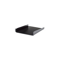 Add a sturdy, 22in depth fixed shelf into almost any server rack