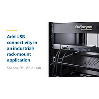 Add 16x USB 3.2 Gen 1 (5 Gbps) ports to two host computers, using